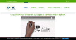 Desktop Screenshot of iditek.es