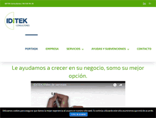 Tablet Screenshot of iditek.es